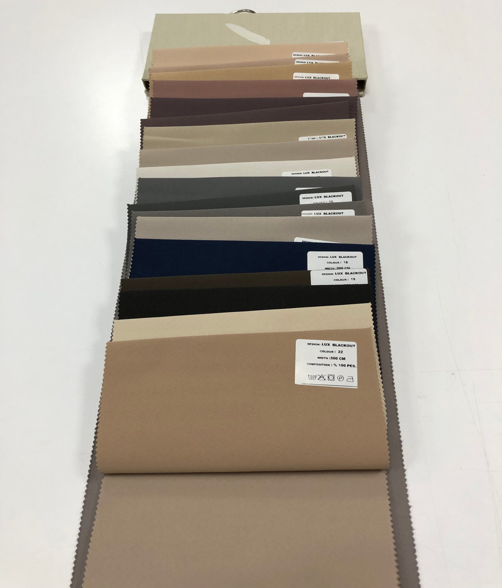 Портьерная ткань blackout двусторонний арт. Lux Blackout из коллекции Aisa