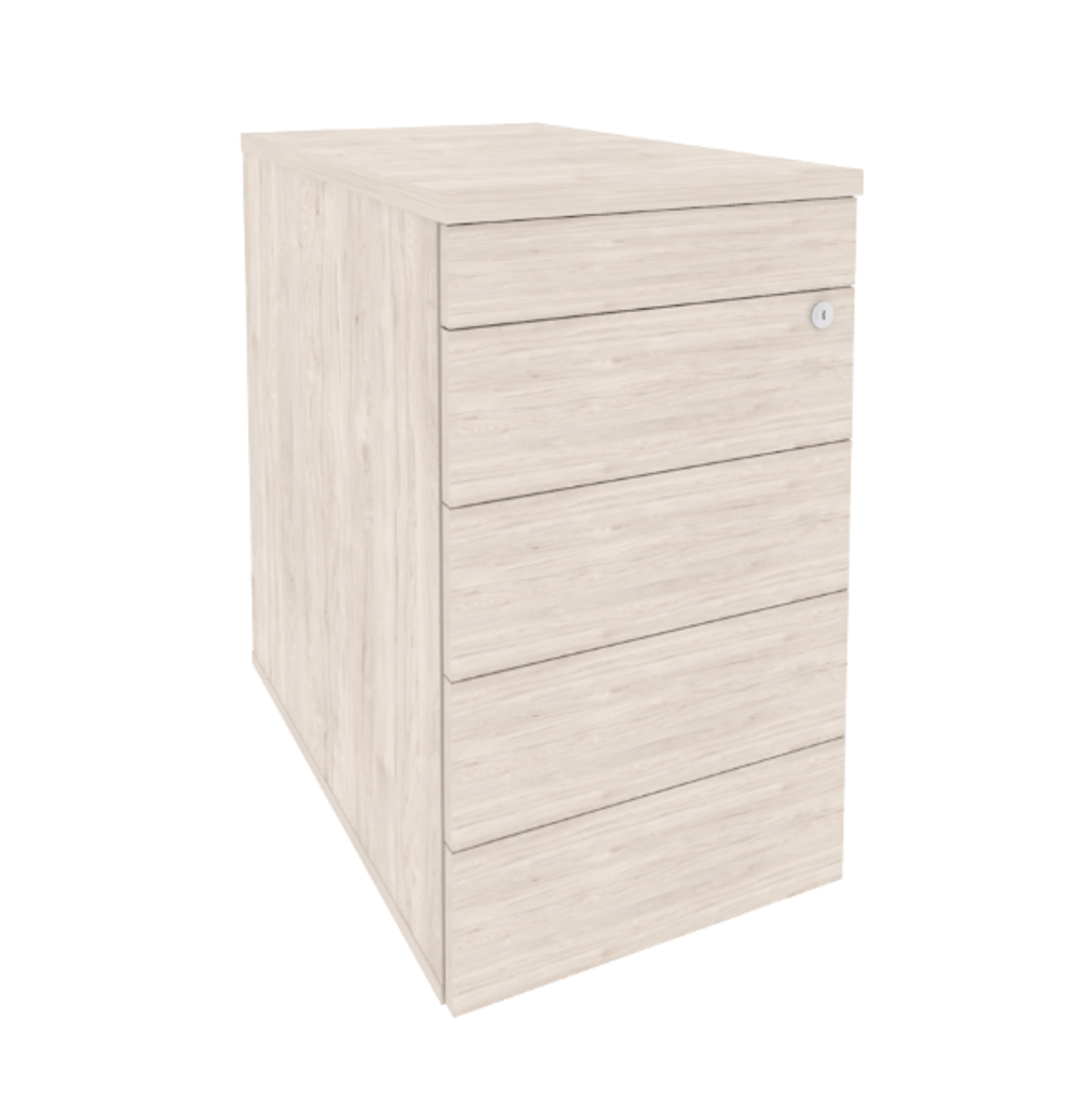 Тумба приставная 4 ящика TIP-ON Onix Direct