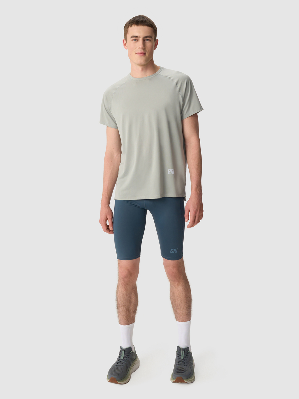 Футболка мужская GRI Весна серая