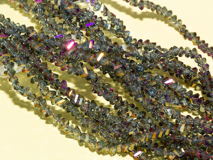 Нить бусин для украшений 4мм (ювелирное стекло)