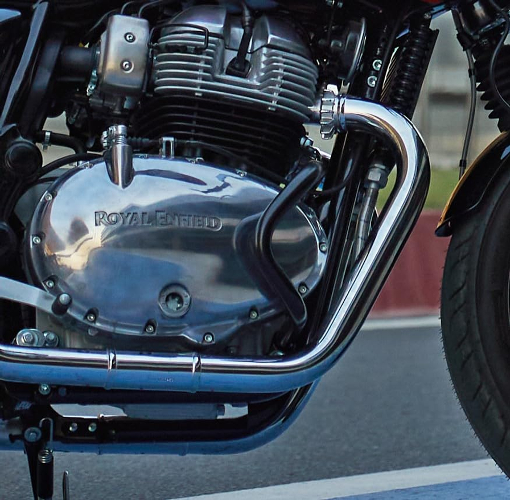 Дуги защитные компактные Royal Enfield Black Compact Engine Guard - Interceptor 650, Continental GT 650, 1990408