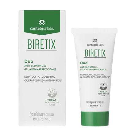 BiRetix Duo – Purifying Exfoliant Gel / Anti-Blemish Gel (Cantabria Labs) – Себорегулирующий гель (30 мл)