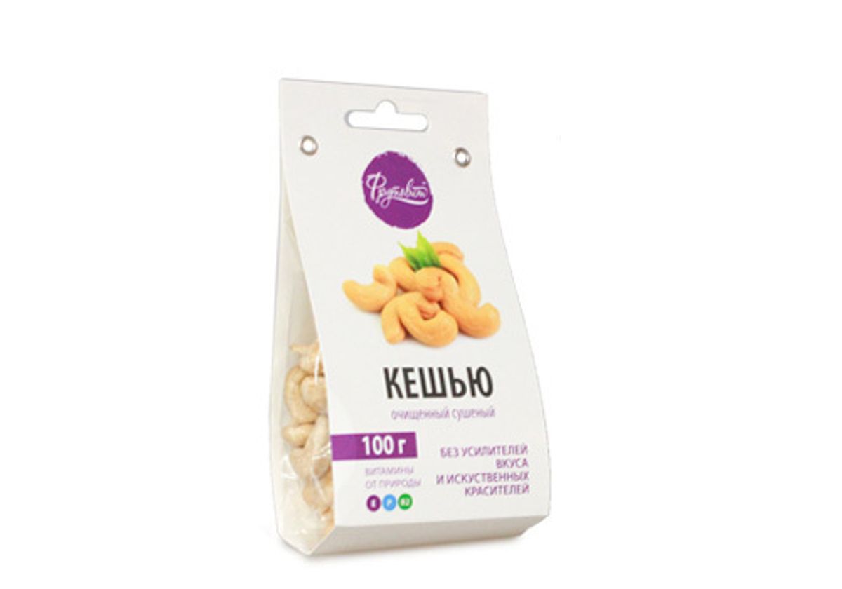 Кешью сушеный Фрутомир, 100г