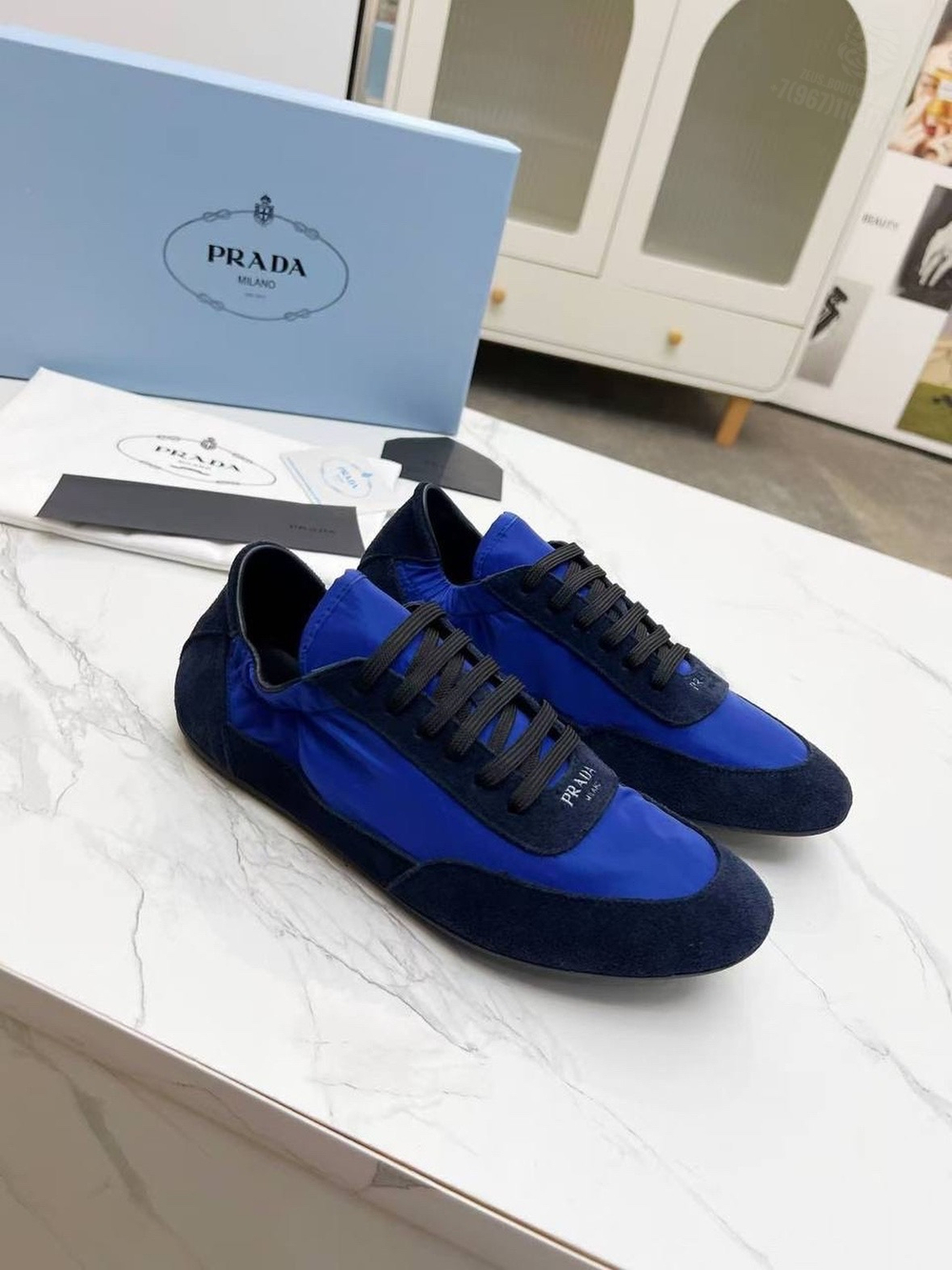Кроссовки Prada
