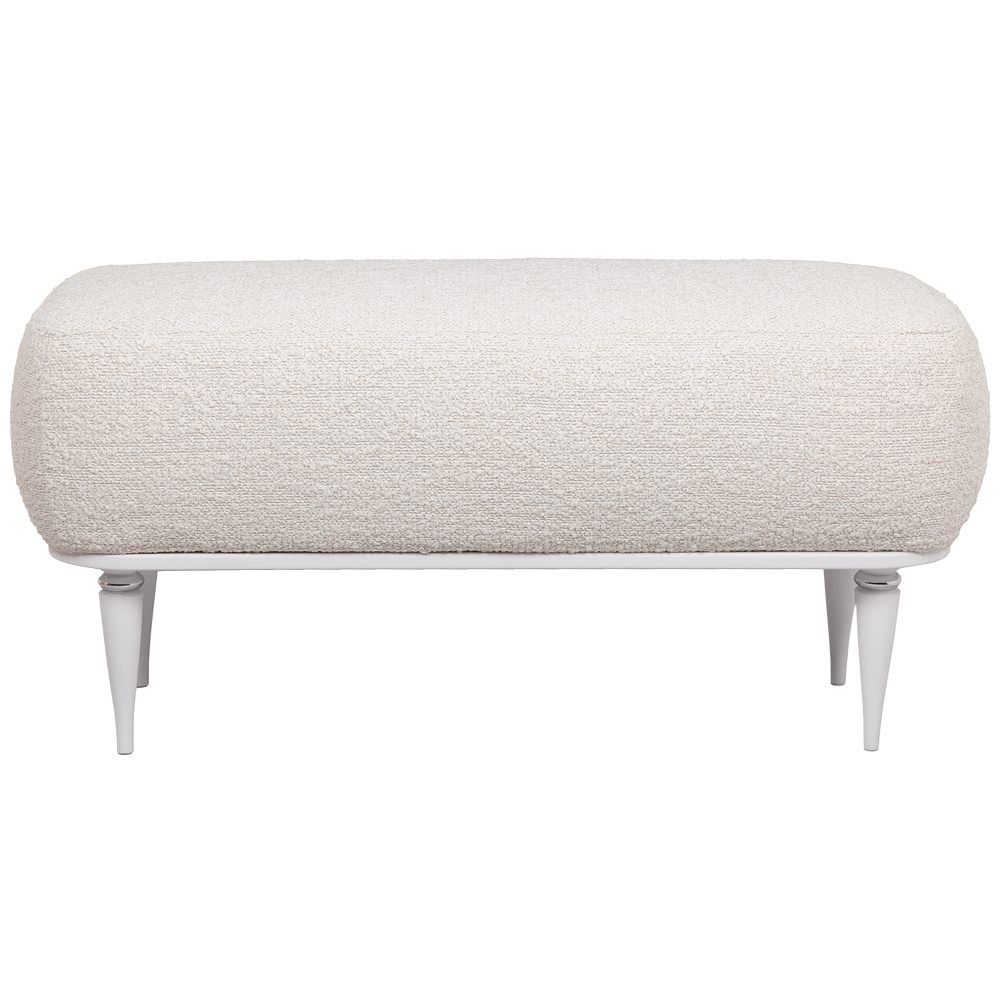 Банкетка Арт Софт Айс Сильвер Бежевый