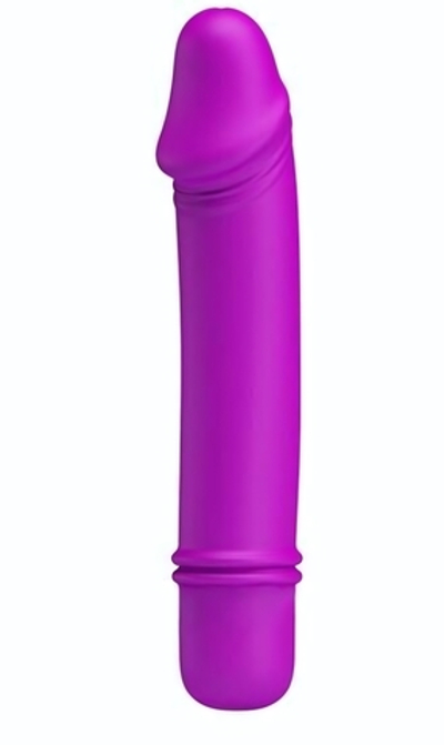 Мини-вибратор Emily с 10 видами вибрации - 12,7 см. (Цвет: лиловый)