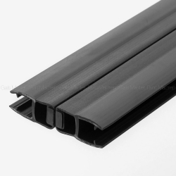 Уплотнитель магнитный черный на стекло 8 мм, угол 90°/180°, 2 метра (1 штука) купить