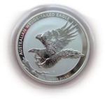 Австралия 1 доллар 2014 Клинохвостый орел СЛАБ PCGS СЕРЕБРО 400