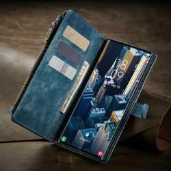 Многофункциональный чехол-кошелек CaseMe 3 in 1 Matte Wallet для Samsung Galaxy S25 Ultra