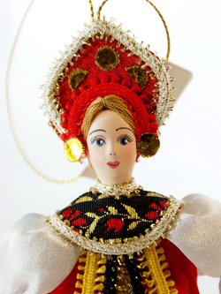 Кукла-подвеска Марья-краса.