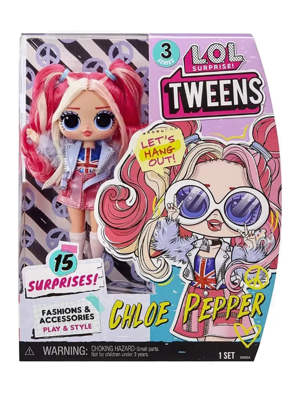 Кукла подросток Lol Tweens Chloe Pepper 3 серия