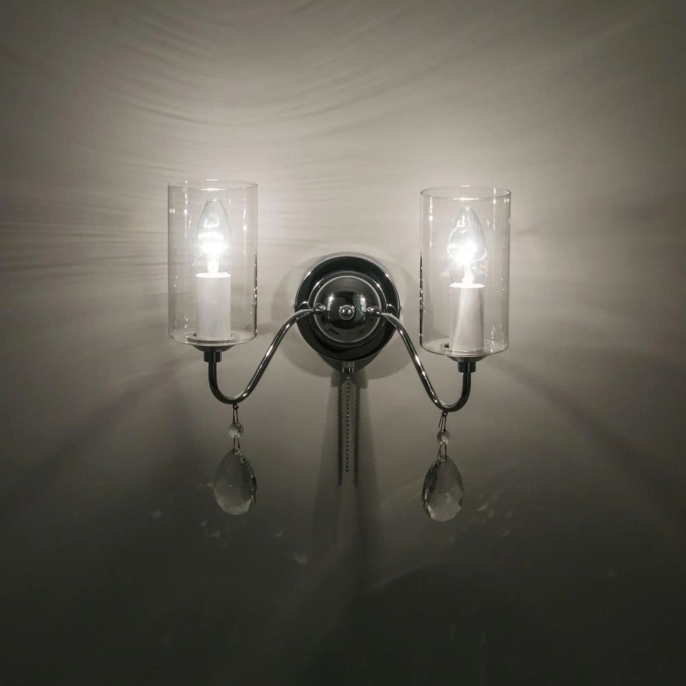 Citilux Клер CL231321 Бра с выключателем Хром