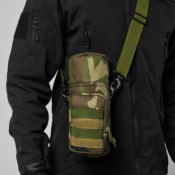 Подсумок для термоса или бутылки BL051, woodland