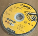 Круг отрезной BRIKO по нержавеющей стали /по металу 125х22х1 мм /диск отрезной