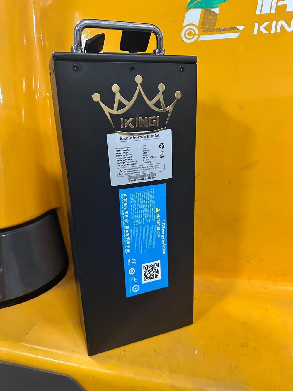Аккумуляторная батарея для ситикоко 60V/25Ah с двумя портами Аккумуляторная батарея для ситикоко 60V/25Ah с двумя портами фото №4