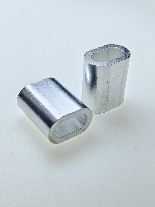 6 Зажим тросов алюминиевый DIN3093 (2 шт.)