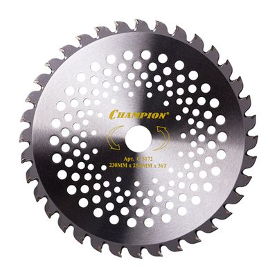 Нож CHAMPION для триммера 36 зубчатый d=230*25.4mm  твердосплавные зубцы   C5172
