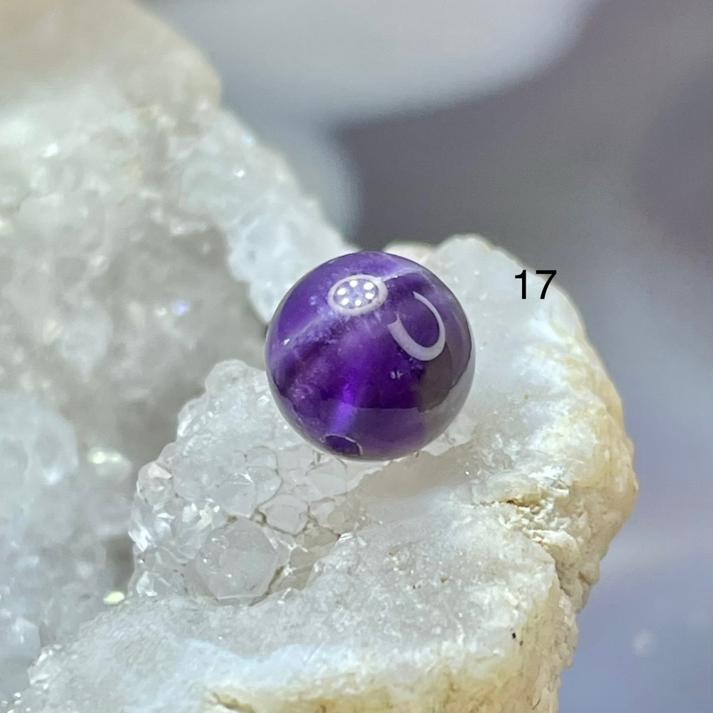 53853 Аметист Бусина 8-8,5мм-3