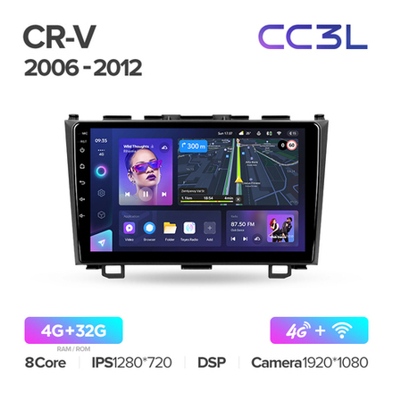 Teyes CC3L 9"Honda CR-V 2006-2012