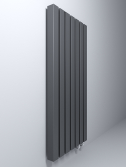 Вертикальные дизайн-радиаторы Q80 2000мм с боковым подключением