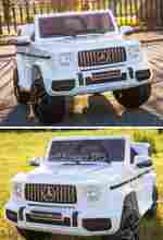 Детский электромобиль Mercedes-Benz AMG-G 63, белый