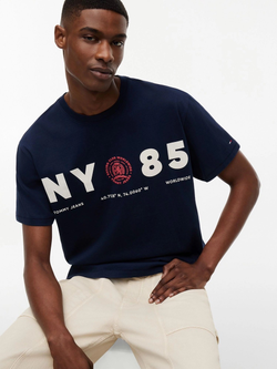 Футболка Tommy Jeans Relaxed Fit NY 85 Dark Navy
