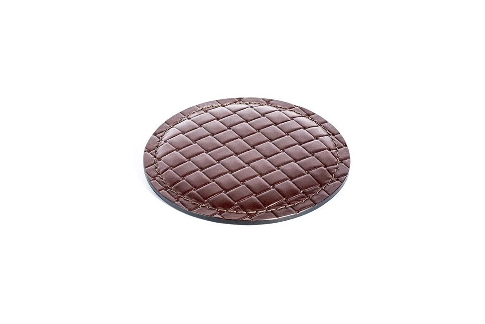 Канцелярский набор из кожи люкс Тренд цвет FG Brown /черный 12 предметов