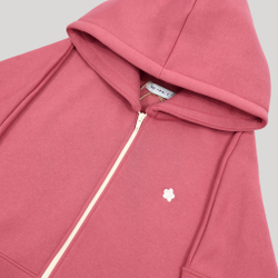 Zip-Up Hoodie Baroque Rose