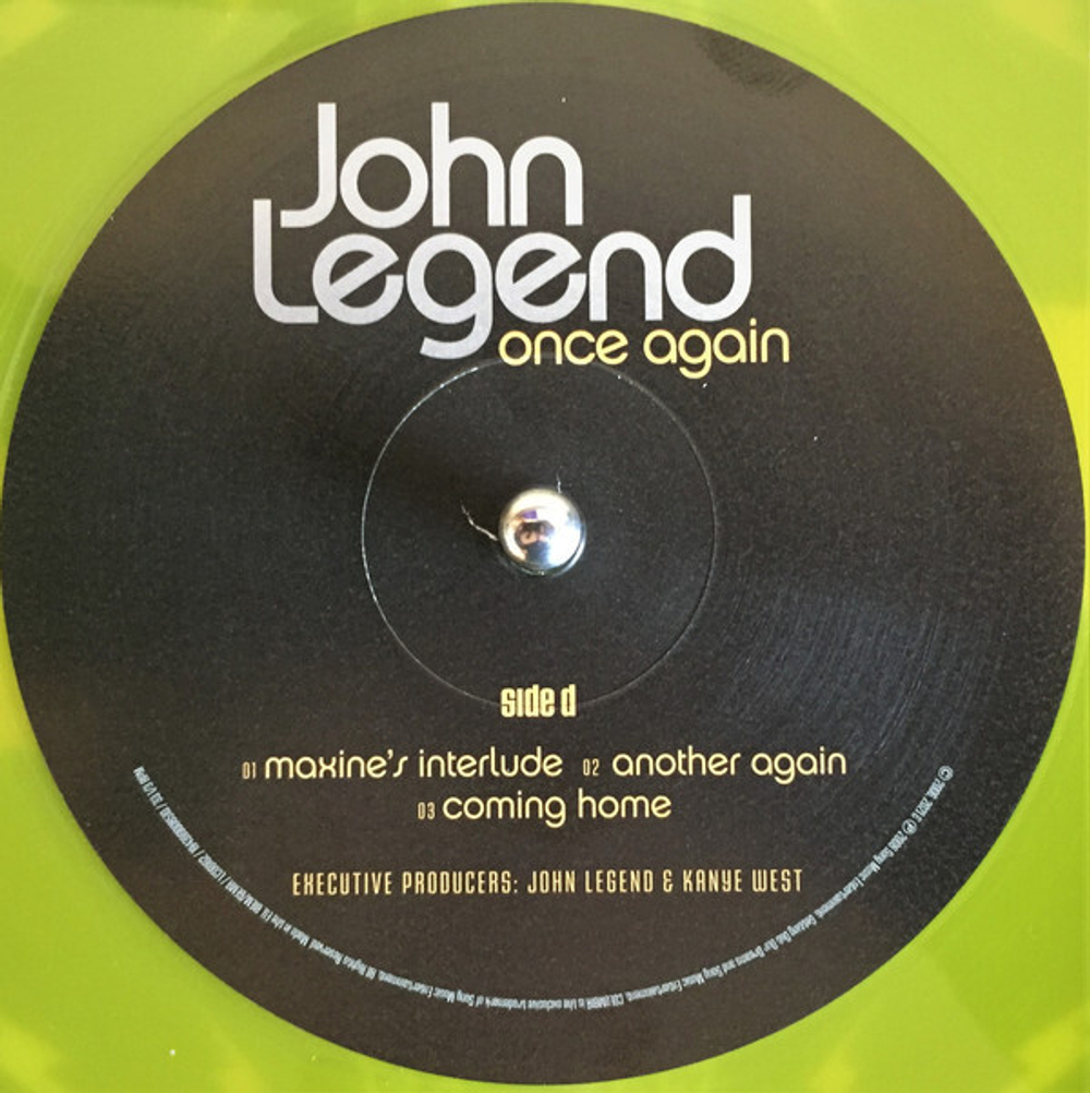 John Legend / Once Again (15th Anniversary Edition)(Coloured Vinyl)(2LP)