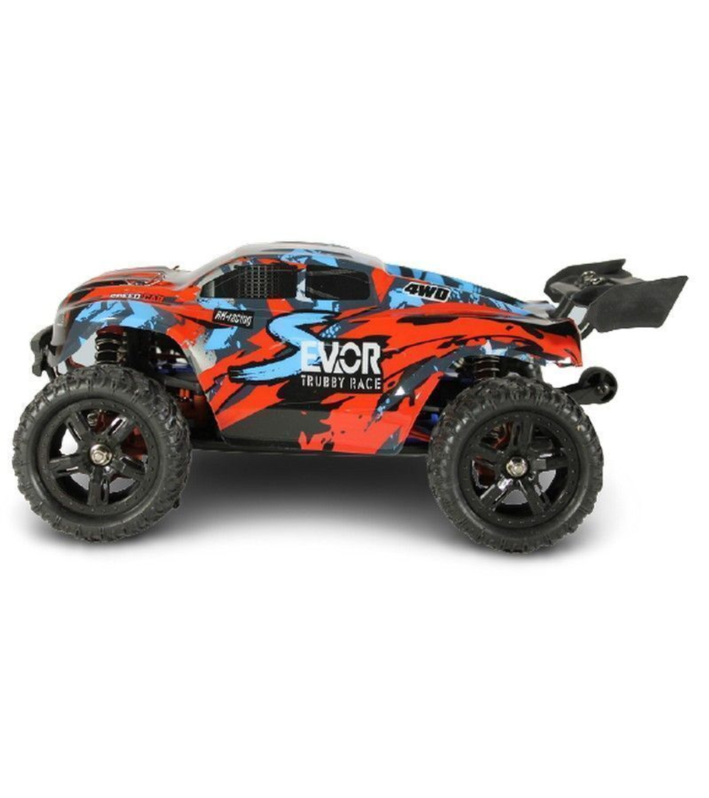 Радиоуправляемая трагги Remo Hobby S EVO-R Brushless UPGRADE V2.0 (красный) 4WD 2.4G 1/16 RTR