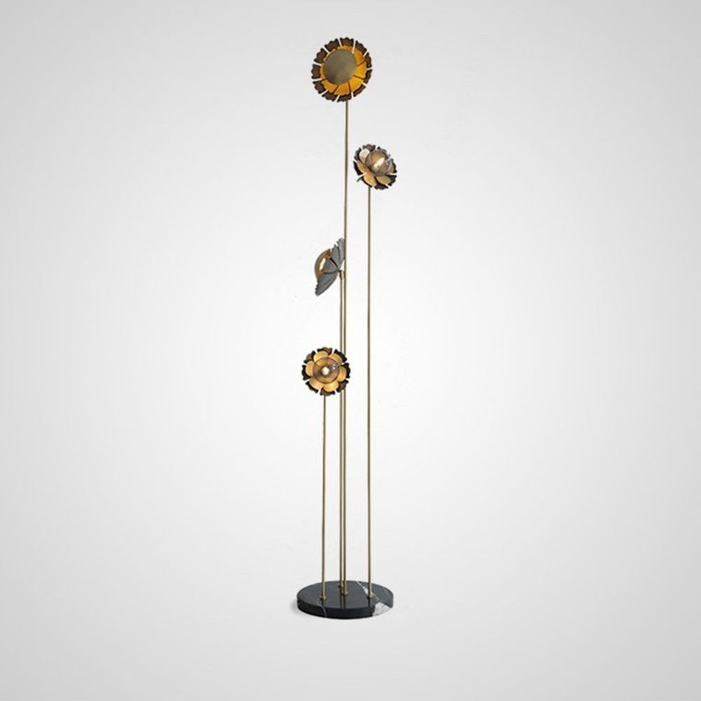 Торшер CAMELLIA FL Латунь