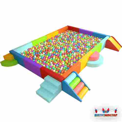 Детский сухой бассейн «Семицветик», 4×3×0,6 м