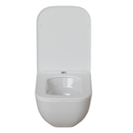 Унитаз подвесной безободковый WAVE LETI Tornado3.0 сид. дюропласт, м/л, быстр, БЕЛЫЙ глянец (XL)