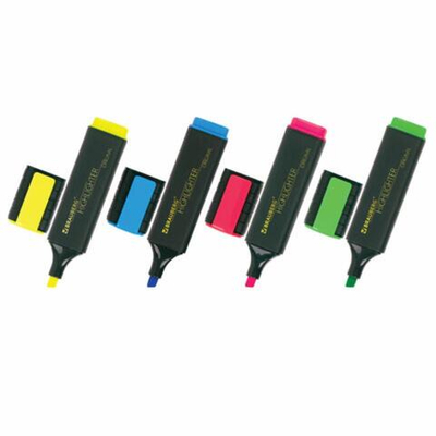 Набор маркеров текстовыделителей 4 цветов 1-5 мм BRAUBERG ORIGINAL