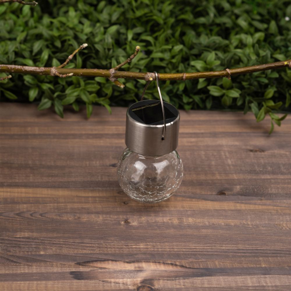 Светильник уличный ЭРА ERASF22-32 подвесной на солнечной батарее Лампочка