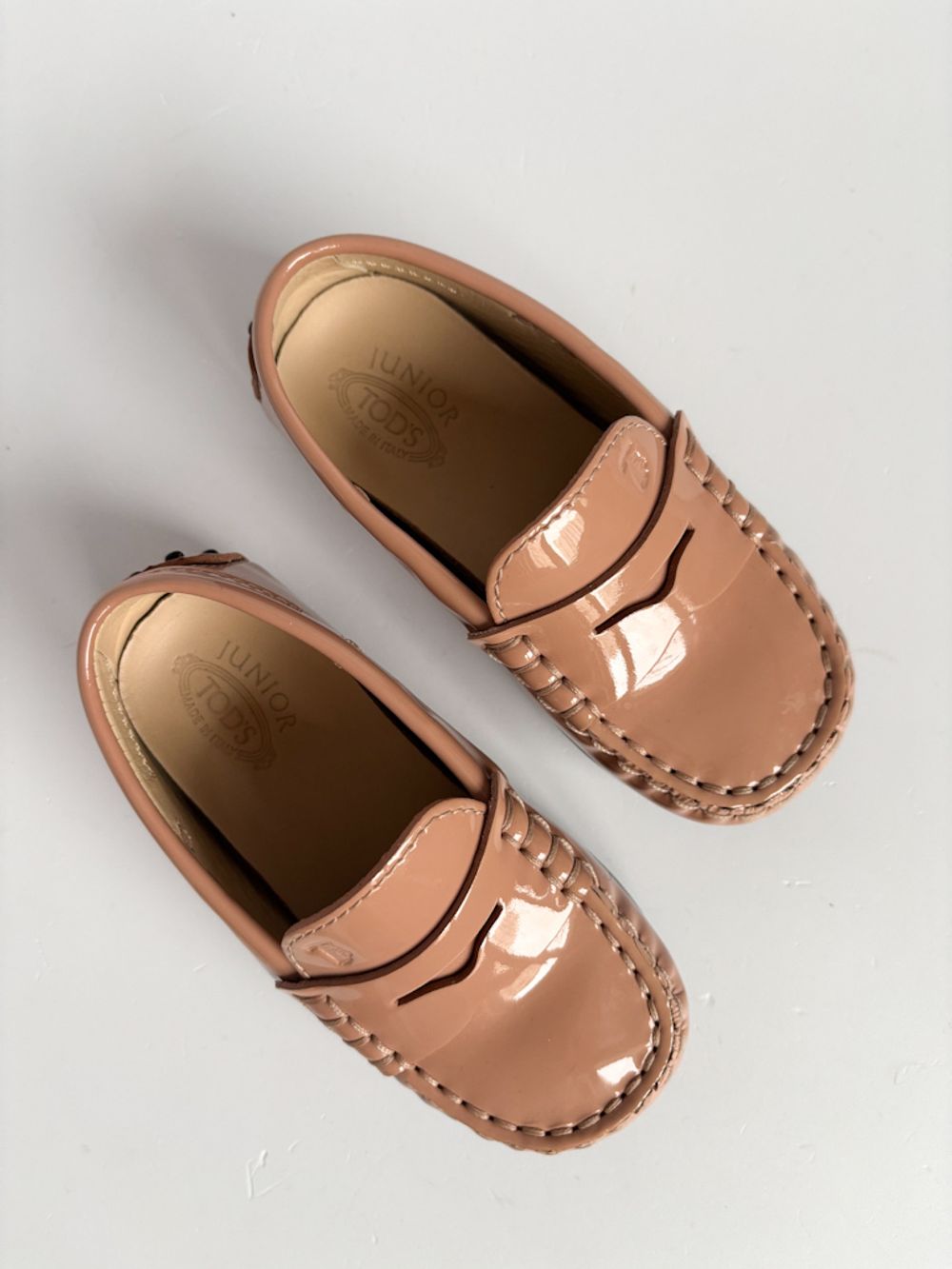 Лаковые мокасины Tod's, 22,5