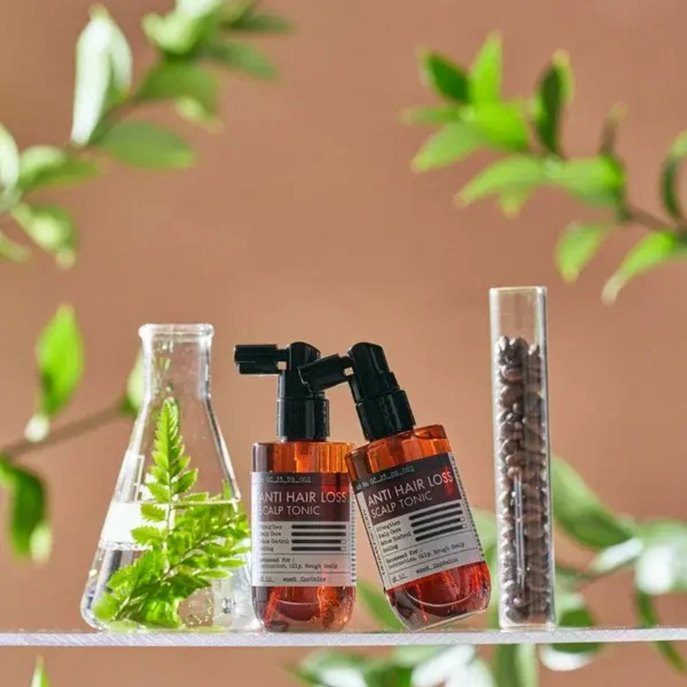 Derma Factory Тоник против выпадения волос с экстрактом пивных дрожжей - ANTI HAIR LOSS SCALP TONIC,100мл