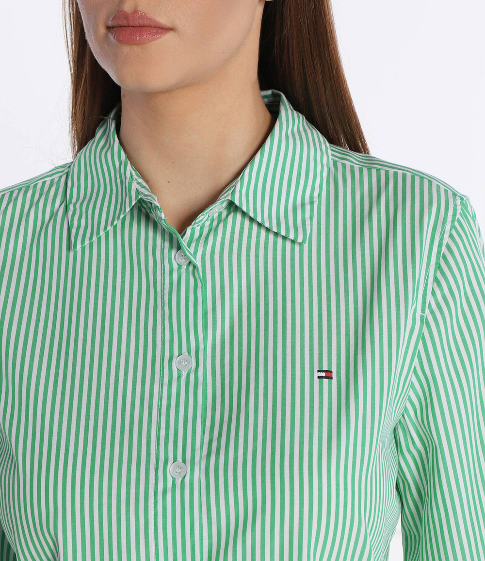 Рубашка Tommy Hilfiger - зеленый(WW0WW41002)