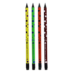 Карандаш простой, чернографитный, Basir, пластиковый, с ластиком, цветной корпус, 144 шт