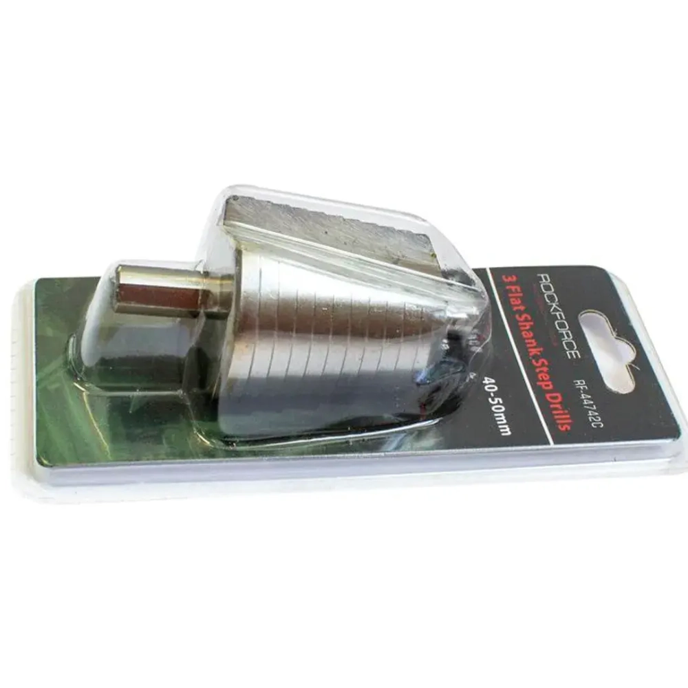 Сверло ступенчатоеHSS4241( 40-50мм)в блистере RockForce##Rock FORCE RF-44742C
