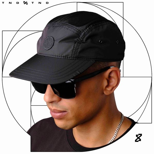 Кепка Tandem 6-ти панельная черная - фото 2