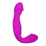 Безремневой страпон с вибрацией Pretty Love ANGELO (30 режимов) (Цвет: фуксия)
