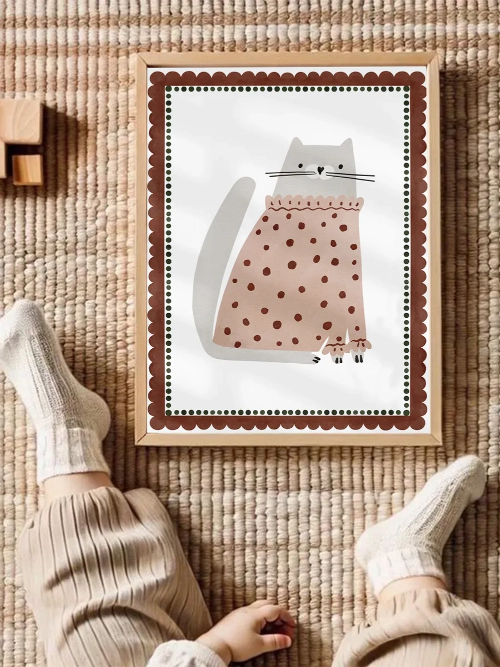 Постер в детскую 30х40 см