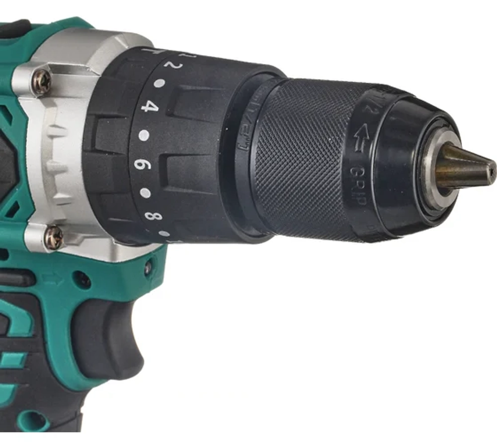 "MINLI Аккумуляторная Бесщеточная ударная Дрель-шуруповерт / 13mm 80N.m Li-ion 18Vx2 DC105-4.0A