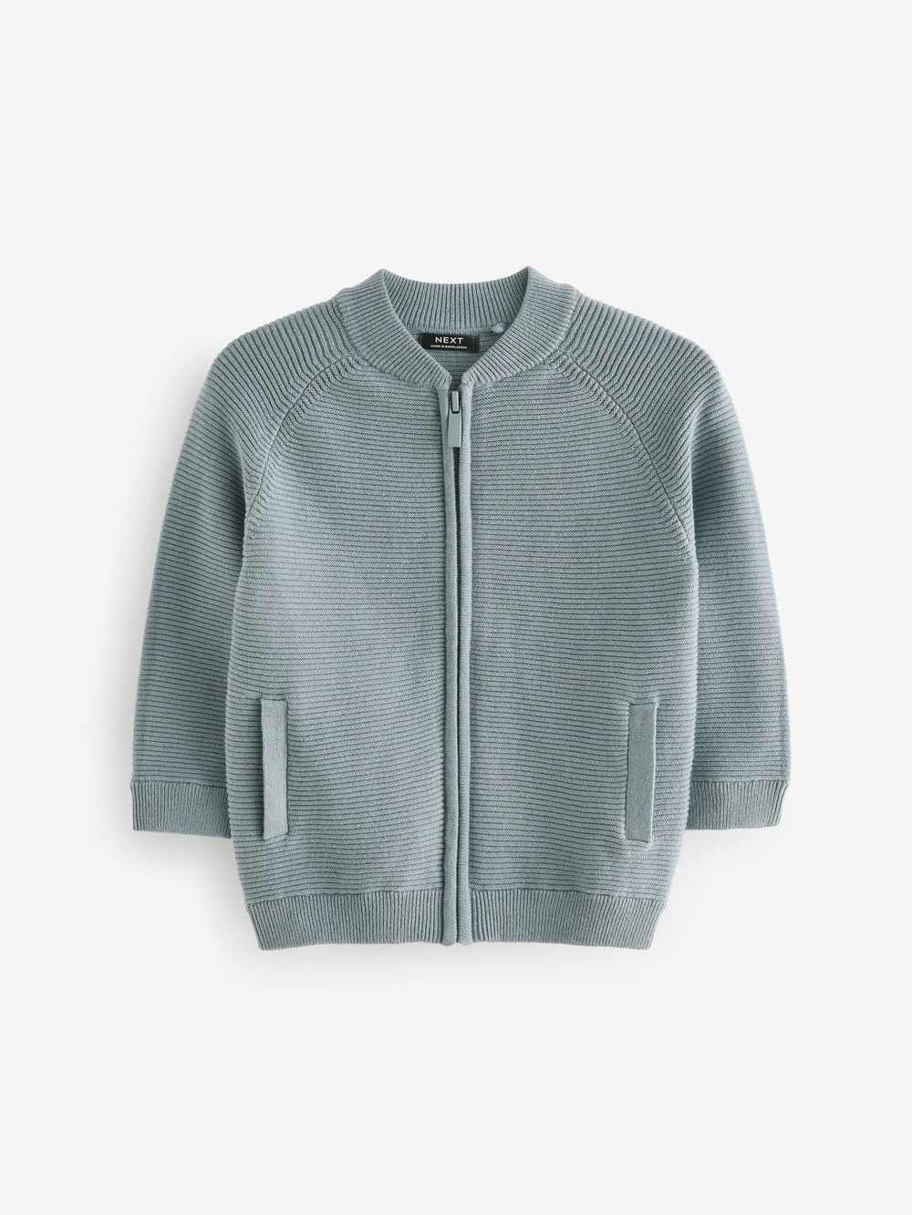 Кардиган на молнии для мальчика Next K82-044, Светло-синий