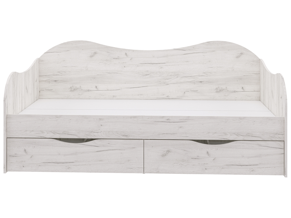 Кровать БОКС 90/2 с ящиками Крафт светлый