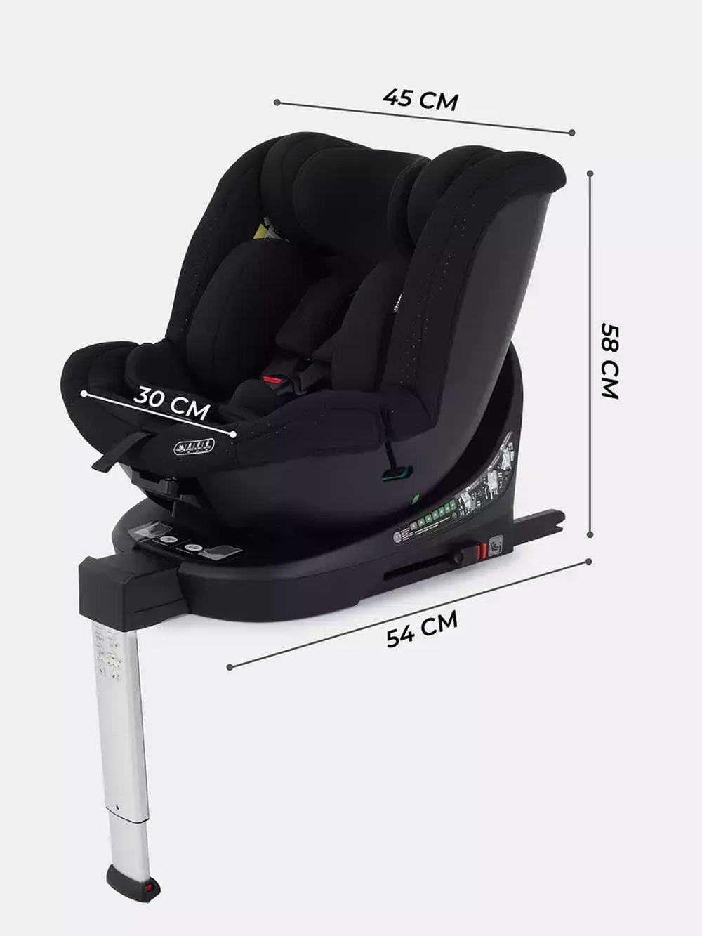 Автокресло MOWBaby AY959 Pro "STAGE" isofix (40-150см)