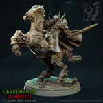 Grand Alliance Death Soulblight Gravelords Mounted Vampire Lord миниатюра для dnd, днд, pathfinder, фентези, Настольная игра, НРИ, Варгейм, РПГ
