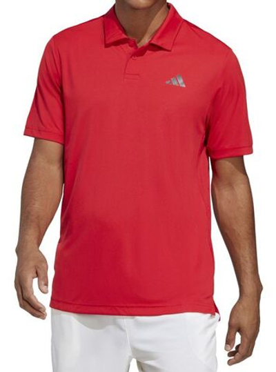 Мужское поло теннисное Adidas Club Polo - better scarlet