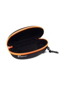 Футляр для очков жесткий 170*75*55 мм, с карабином